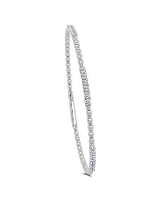 Sabrina Designs 14K 0.71 Ct. Tw. Diamond Flex Bangle Bracelet