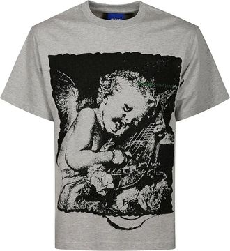 Awake NY Cherub Cities T-shirt - men - Cotton - S - Grey
