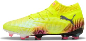 Puma Kids Future 8 Ultimate Firm Ground Football Boots Yellow Alert 4.5 UK Child
