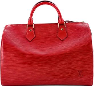 Louis Vuitton Speedy Handbag Epi Leather 30 satchel - Rood