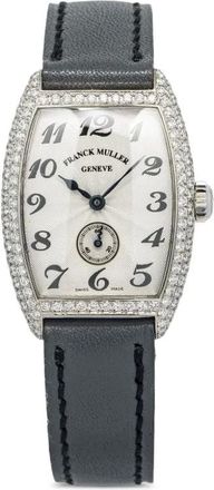 Franck Muller Cintrée Curvex 25mm Pre-owned - Bianco