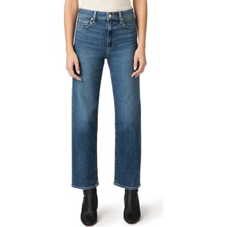 Paige Stevie Straight Leg Ankle Jeans in Aquarius at Nordstrom, Size 26
