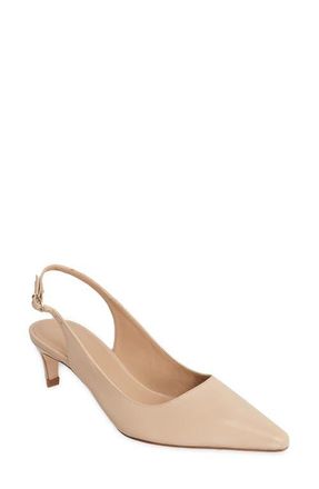 L.k. Bennett Alyssa Slingback Pump in Light Brown at Nordstrom, Size 10Us
