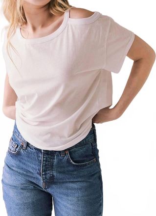 Chaser Northridge Short Sleeve Tee In White