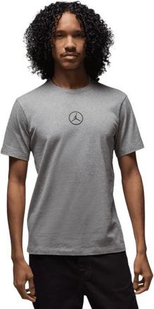 Nike Jordan Mens Flight Essentials Jumpman Short Sleeve Crew - Carbon Heather/Black Size 3XL