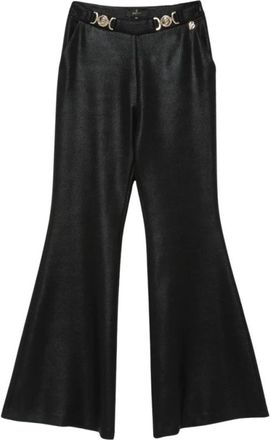 BABYLON Wide Broeken - Dames - Wijde Broeken - Zwart - 3XL - Broeken