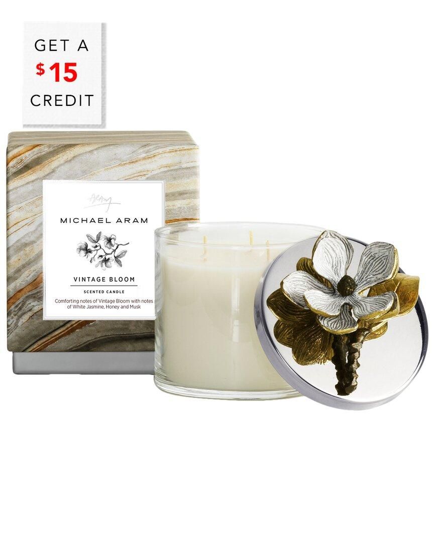 Michael Aram Lemonwood Three-Wick Candle With $15 Credit from