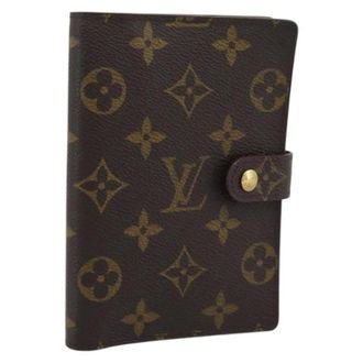 Louis Vuitton Pre-owned Day Planner Cover - - Pre-owned - Donna - Marrone - ONE SIZE