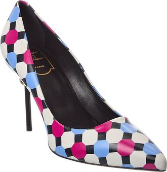 Roger Vivier Palazzo Leather Pump