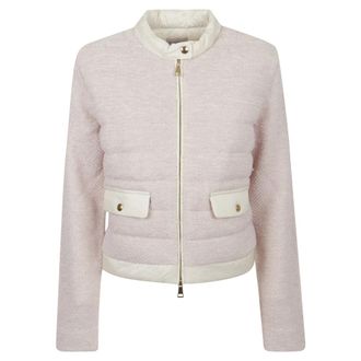 Moncler Winter Jacket - female - Moncler - Winter Jackets - Pink - S - Jackets