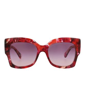 Chlo&eacute; Square-Frame Recycled Acetate Sunglasses