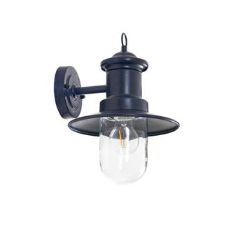 Lindby Lindby L&aacute;mpara De Pared Exterior eloretta En Negro Metal