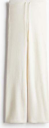 H&M Hose aus Chenille - White