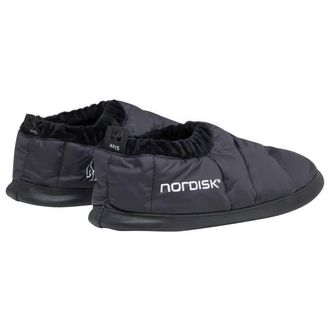 Nordisk Mos Down Slippers Hüttenschuhe - Unisex | grau