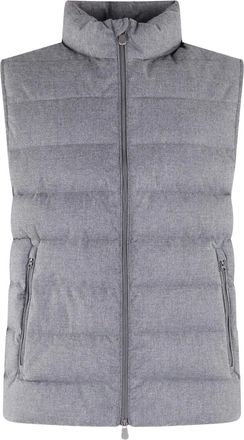 Save The Duck Italo padded gilet - men - Recycled Polyester/Polyester - S - Grey