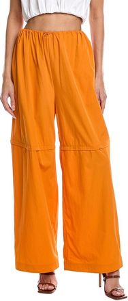 Sally Lapointe Lapointe Windbreaker Zipper Knee Pant