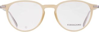 Ferragamo Demo Oval Mens Eyeglasses SF2976 330 51