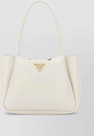 Prada small leather tote bag