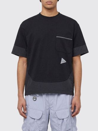 And Wander T-shirt in cotone e nylon And Wander