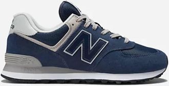 New Balance Mens 574 Core Sneakers In Navy With White