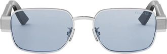Dior Sunglasses Christian Dior Label S2 U F0 I0 Silver/Blue Men