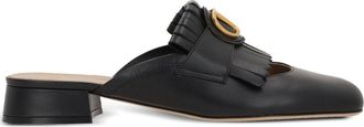 Valentino Garavani Mules VLOGO - Nero