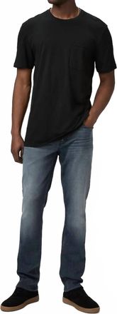 Paige Transcend Federal Slim Straight Jean In Elrod