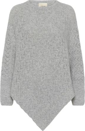 Cream Capes - Dames - Ponchos - Grijs - ONE Size - Jassen