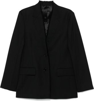 Toteme Black Single-breasted Blazer