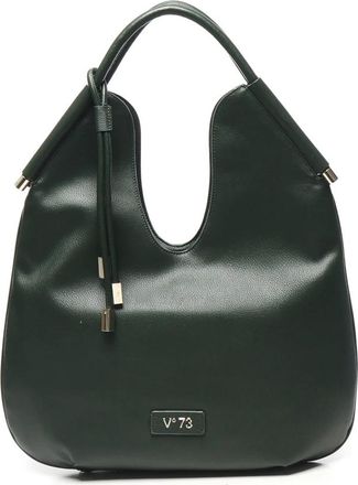V&deg; 73 Handbags - Dames - Handtassen - Groen - ONE Size - Leer - Tassen