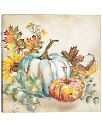 iCanvas Icanvas Watercolor Harvest Pumpkin Iii By Tre Sorelle Studios Wall Art