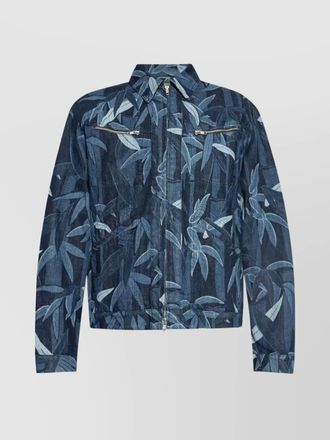 Kenzo cotton zip-up lightweight jacket