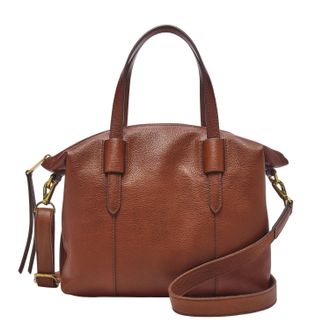Fossil Womens Skylar Leather Satchel
