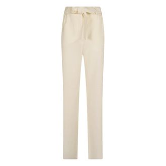 Max Mara Dames, Broeken, Wit, Maat: 2XS