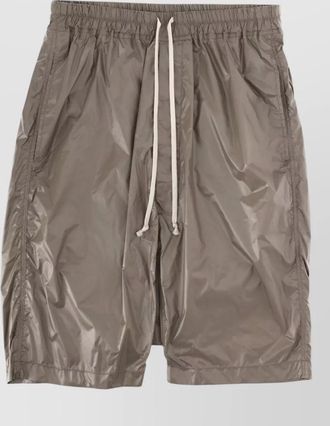Rick Owens mens swim shorts knee length pockets
