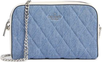 Kate Spade New York carey colorblock denim mini camera bag in Blue Multicolor at Nordstrom Rack