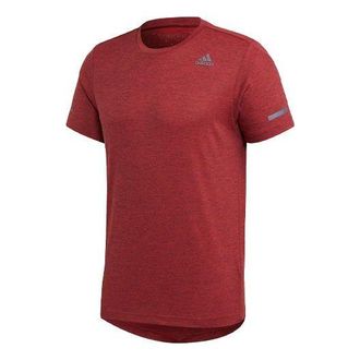 adidas CHILL TEE M Training Sports Short Sleeve Red FL8581