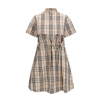 Burberry Beige Cotton Casual Womens Dress