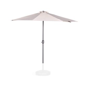 Mobili Rebecca Mobili Rebecca - Sombrilla Rebecca Mobili Abuliton 235x270x135 Acero Poli&eacute;ster Beige Moderno