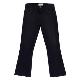Current Elliott Current/Elliott The Kick Jean Black Corduroy Trousers Size 26/66