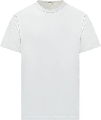 J.W.Anderson Geborduurde Anchor T-shirt - Heren - T-shirts - Wit - XL - Katoen - Tops