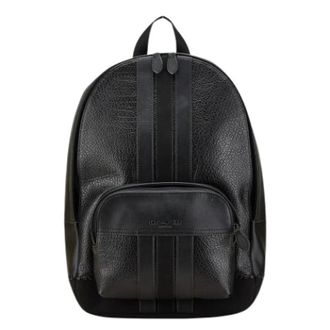 Coach Pre-owned Backpacks, female, Black, Size: ONE SIZE Pre-owned Leather Backpack