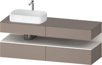 Duravit Duravit Qatego Consola Mueble Bajo Lavabo, 2 Extensiones, 2