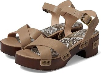 Eric Michael Brooke Womens Shoes Taupe : EU 36 (US Womens 5.5-6) M (B), Leather