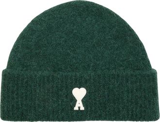 Ami Green Ami De Coeur Alpaca Hat