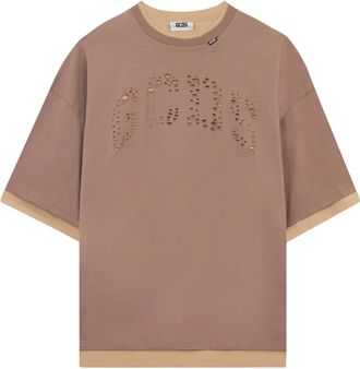 GCDS Gcds, Uomo, Top, Marrone, XL, new