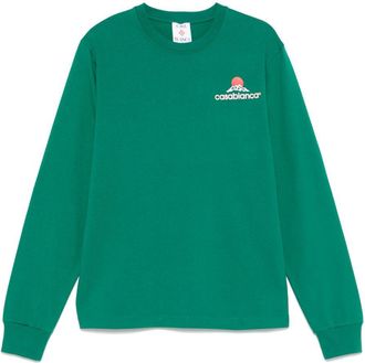 Casablanca Montagne Sweatshirt - Mens - Organic Cotton