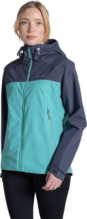 Craghoppers Dames/Dames Vanth Waterdichte Jas (Aqua/Antraciet geglazuurd)