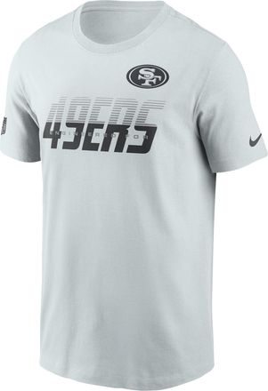 Nike San Francisco 49ers Sideline Team Issue Nike Mens Dri-FIT NFL T-Shirt in Grey | 02ET04Z9B-TF9