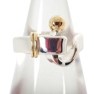 Tiffany & Co. Yellow Gold (18K) Sterling Silver 925 Band Ring (Pre-Owned)